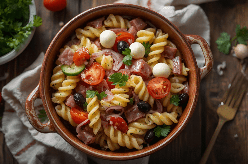 Salami Pasta Salad