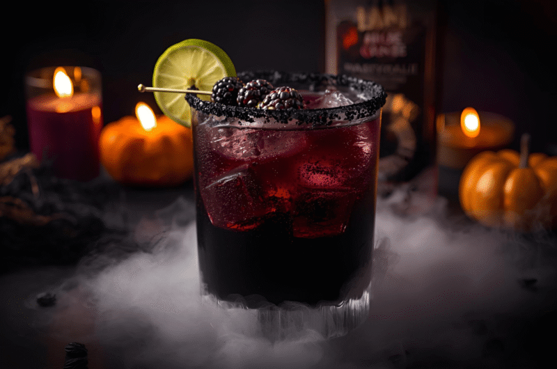 Black Margarita Recipe Halloween