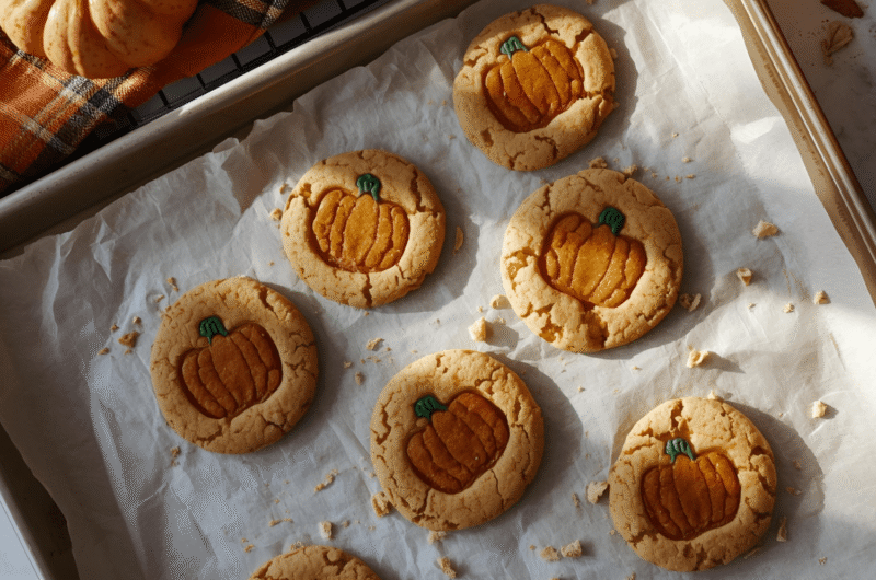 Copycat Vegan Pillsbury Pumpkin Sugar Cookies