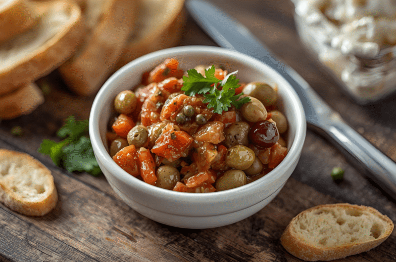 Muffaletta Olive Spread Recipe