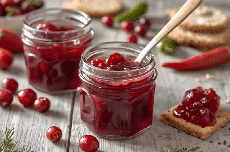Cranberry Pepper Jelly Recipe