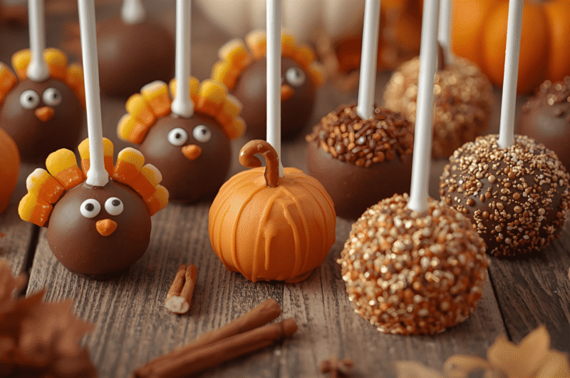 Thanksgiving Cakepops