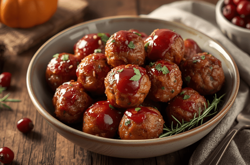 Thanksgiving Meatballs