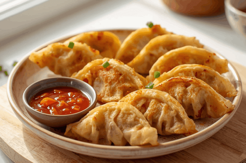 Frozen Dumplings in Air Fryer