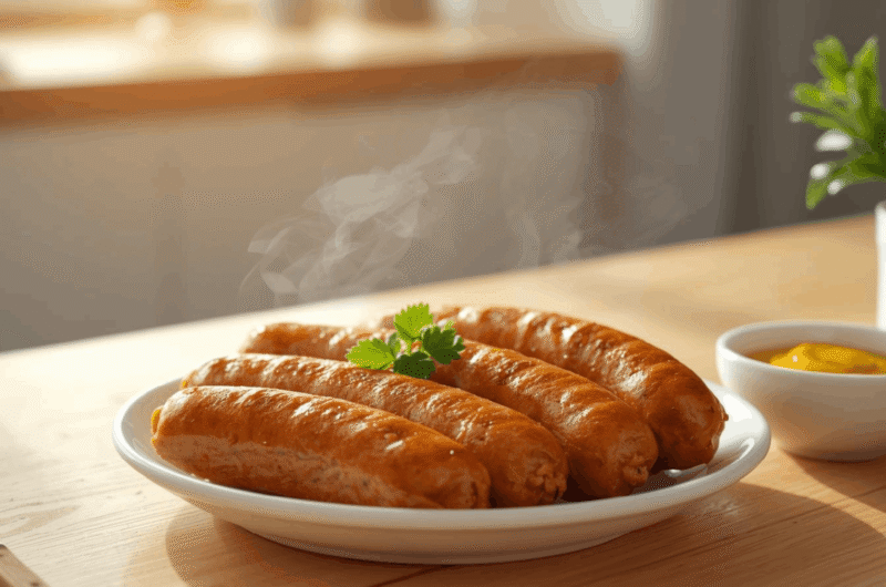 Frozen Sausage Links in Air Fryer
