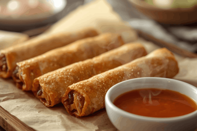 Frozen Spring Rolls in Air Fryer