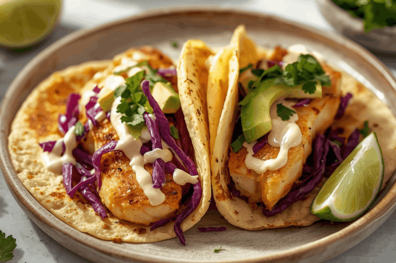 Mahi Mahi Fish Tacos Air Fryer
